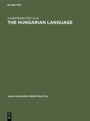 cover image of The Hungarian Language